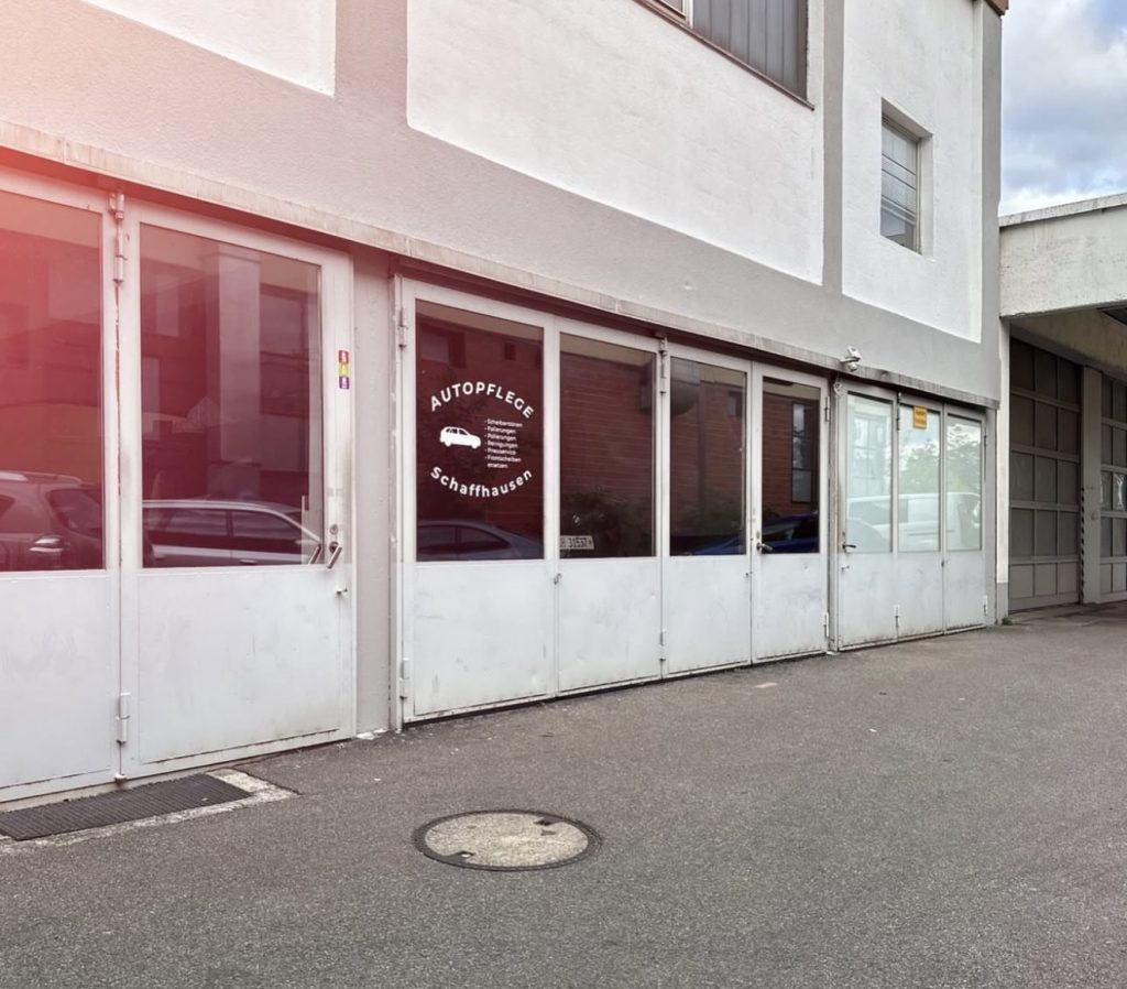 Werkstatt von Autopflege Schaffhausen an der Zollstrasse 92